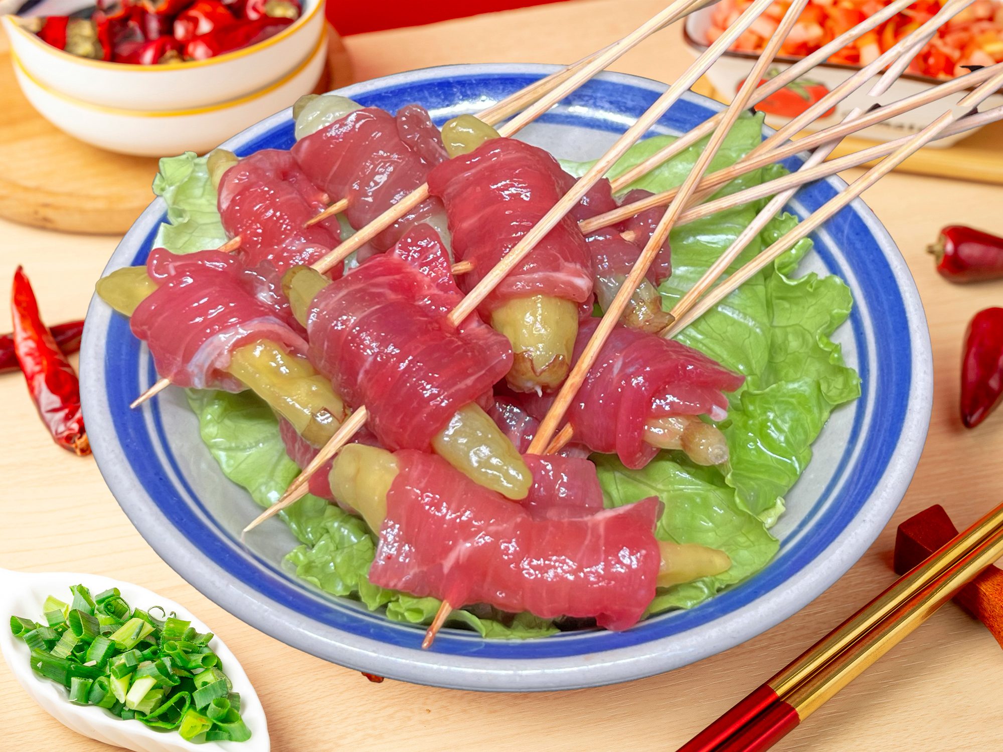 原味包菜牛肉片